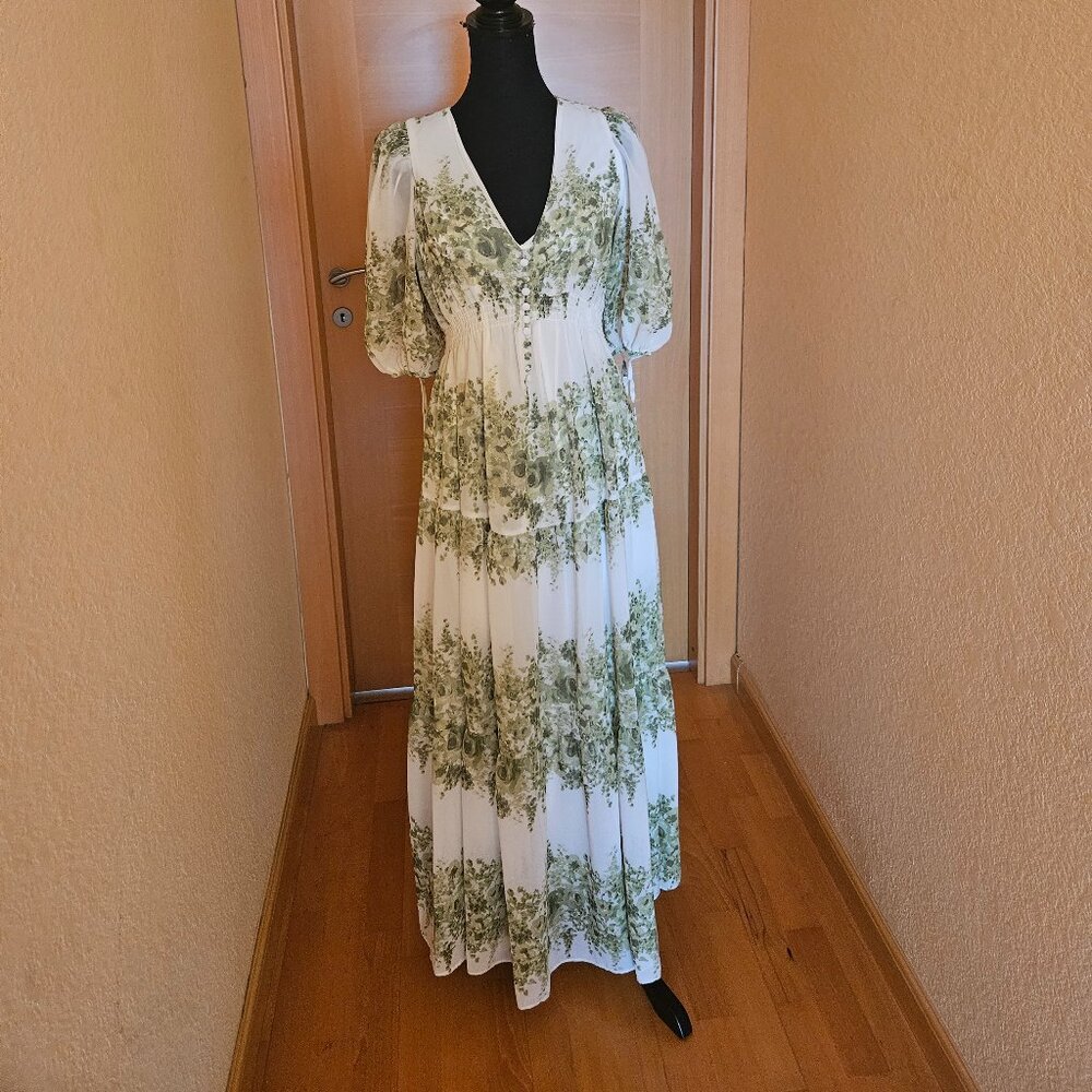 Taylor Floral Tiered Maxi Dress